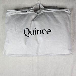 Quince Premium Down Pillow Standard Soft 650 Fill Power 300 Thread Count